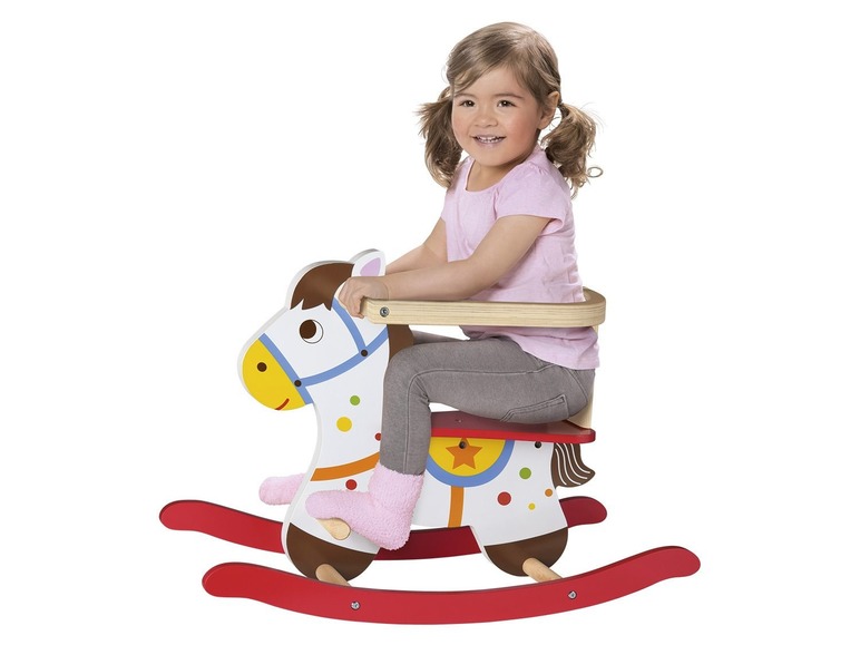 Pełny ekran: Playtive JUNIOR Drewniany rowerek biegowy lub koń na biegunach lub pchacz - zdjęcie 9