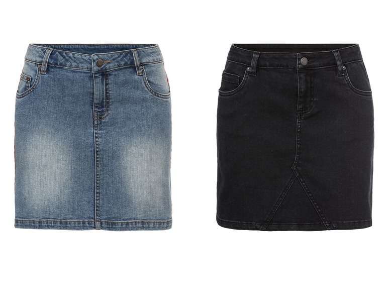 Pełny ekran: esmara® Spódnica damska jeansowa, 1 sztuka - zdjęcie 1