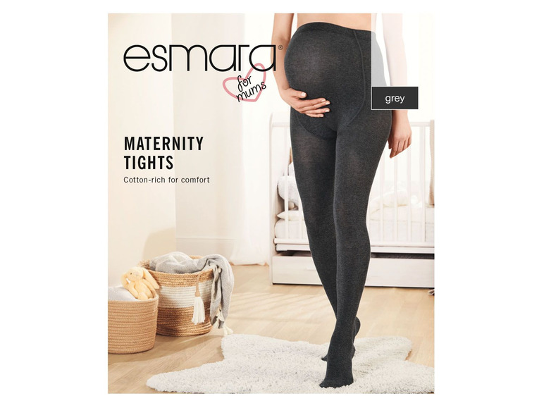 Pełny ekran: esmara® Rajstopy ciążowe damskie , 1 para - zdjęcie 2