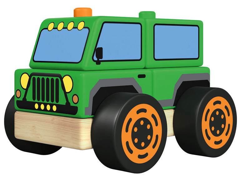 Pełny ekran: PLAYTIVE® Zestaw 2 drewnianych pojazdów, 1 sztuka - zdjęcie 25