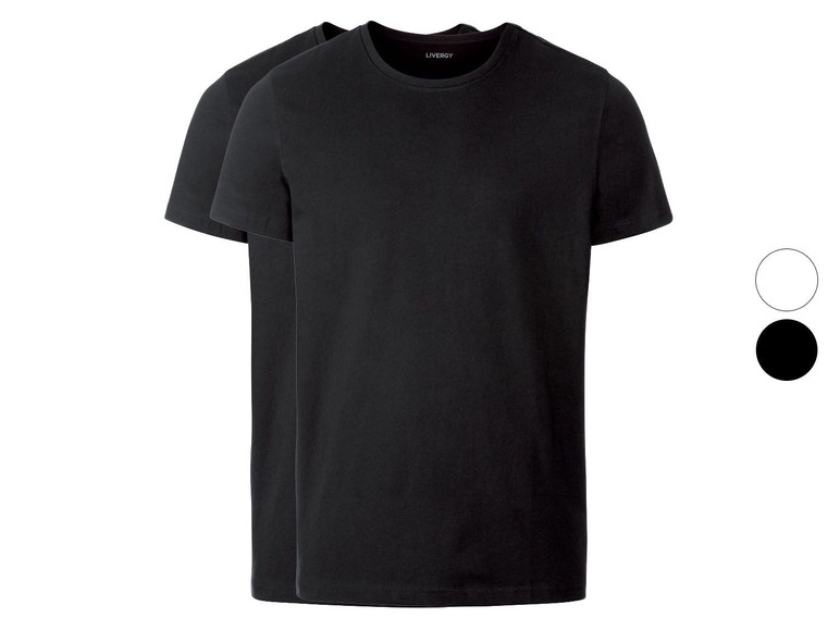 Pełny ekran: LIVERGY T-shirt męski, 2 sztuki - zdjęcie 1