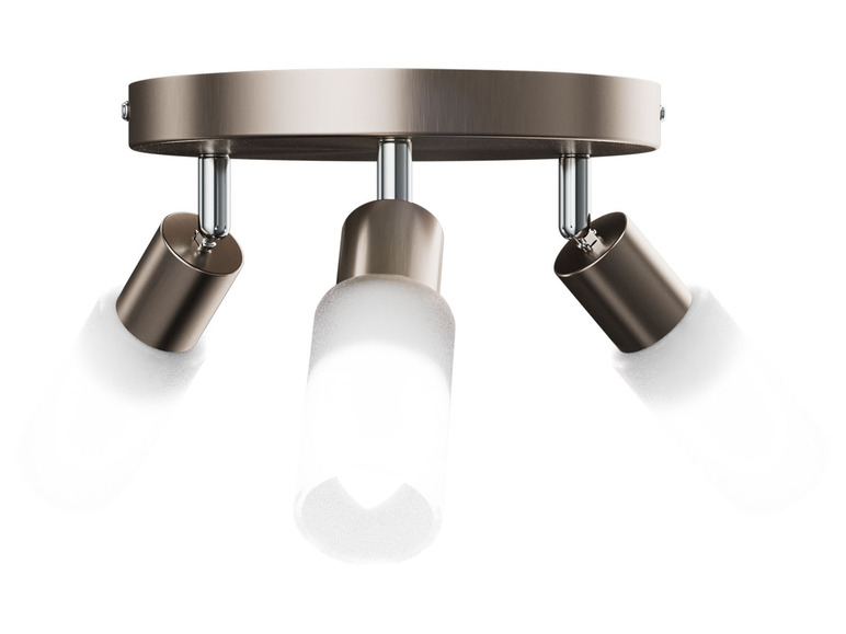 Pełny ekran: LIVARNO home Lampa sufitowa LED z satynowanego szkła - zdjęcie 5