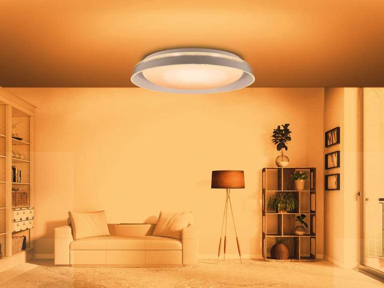 Pełny ekran: LIVARNO LUX Lampa sufitowa LED Zigbee Smart Home, 1 sztuka - zdjęcie 7