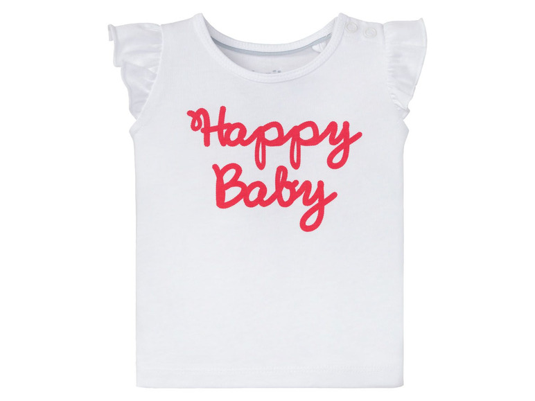 Pełny ekran: lupilu® T-shirt niemowlęcy z biobawełny, 2 sztuki - zdjęcie 8