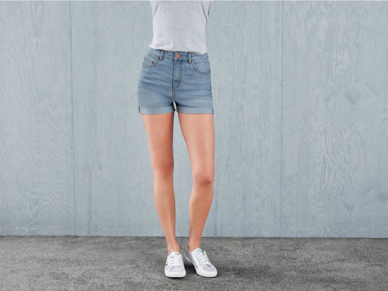 Pełny ekran: esmara® Szorty damskie jeansowe, 1 para - zdjęcie 3