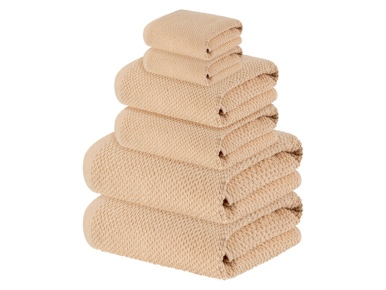 Pełny ekran: LIVARNO home Komplet ręczników frotté, 6 elementów - zdjęcie 2
