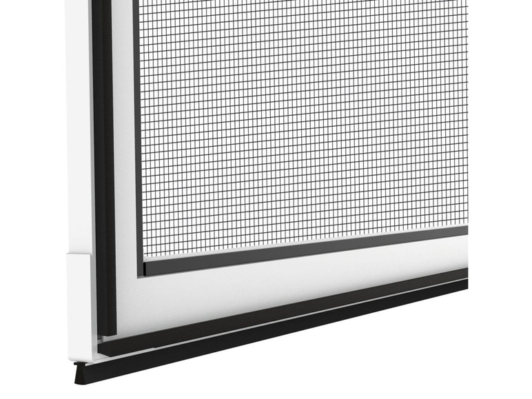 Pełny ekran: Aluminiowa moskitiera drzwiowa przesuwna, 120 x 240 cm - zdjęcie 3