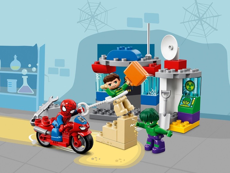 Pełny ekran: LEGO 10876 Przygody Spider-Mana i Hulka - zdjęcie 4