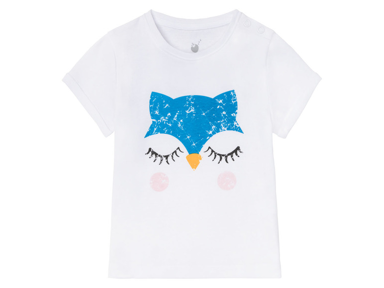 Pełny ekran: LUPILU® Piżama dziewczęca z bawełny (t-shirt + spodenki), 1 komplet - zdjęcie 8