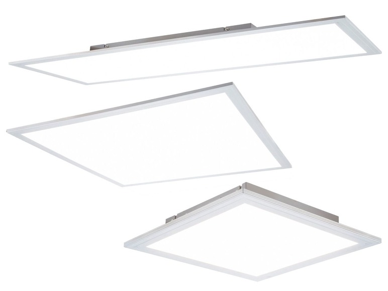 Pełny ekran: Nino Leuchten Lampa sufitowa LED Nino Panelo, z tworzywa sztucznego, kwadratowa, ciepła biel - zdjęcie 1