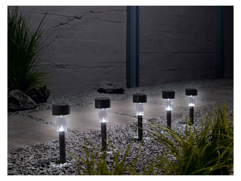Pełny ekran: Melinera Lampka solarna LED, 5 sztuk - zdjęcie 7