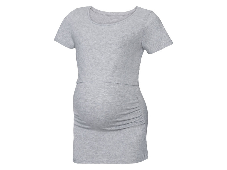 Pełny ekran: esmara® T-shirt ciążowy z biobawełny, 1 sztuka - zdjęcie 2