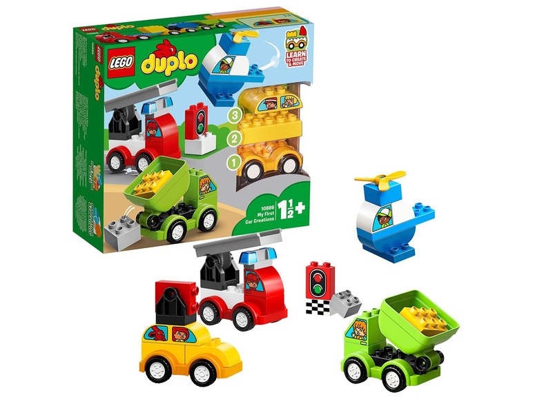 Pełny ekran: LEGO® DUPLO® 10886 Moje pierwsze samochodziki - zdjęcie 4