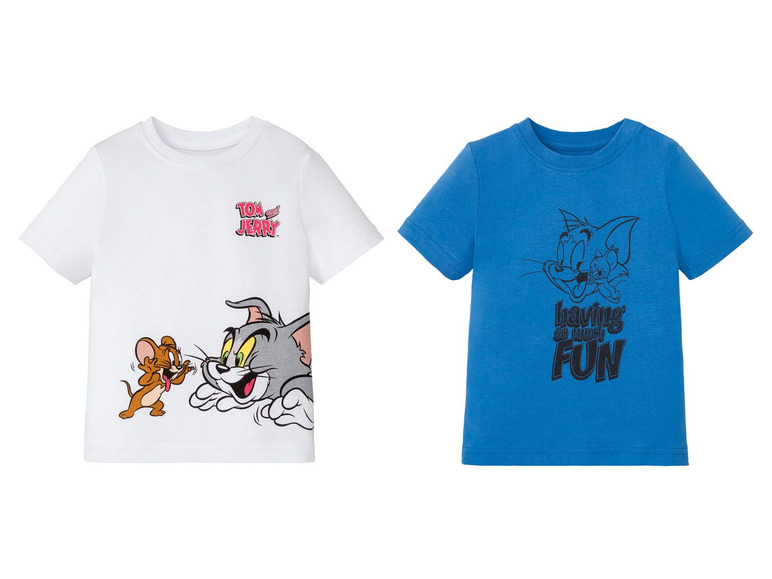 Pełny ekran: T-shirt chłopięcy z kolekcji Tom & Jerry, 1 sztuka - zdjęcie 2