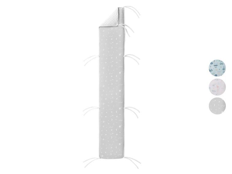 Pełny ekran: lupilu® Ochraniacz na szczebelki do łóżeczka z biobawełną, 30 x 177 cm, 1 sztuka - zdjęcie 1