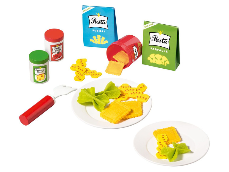 Pełny ekran: Playtive Zabawkowy zestaw jedzenia - makaron, 27 elementów - zdjęcie 3