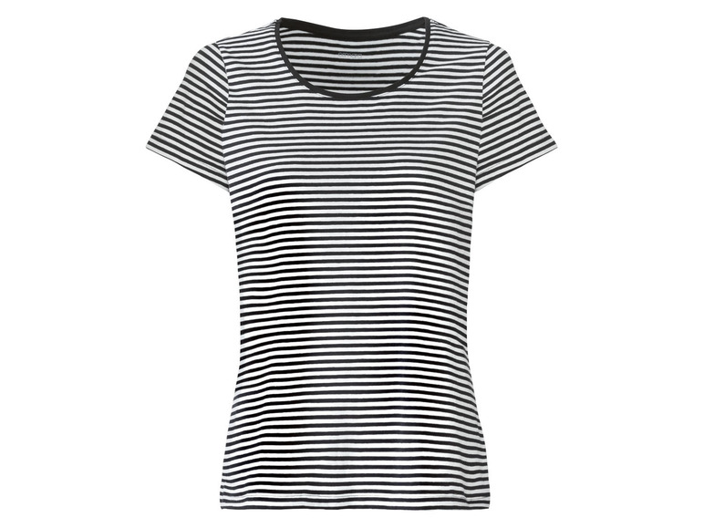 Pełny ekran: esmara® T-shirt damski z bawełny, 2 sztuki - zdjęcie 5