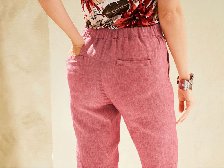 Pełny ekran: esmara Spodnie damskie z lnu, 1 para - zdjęcie 10