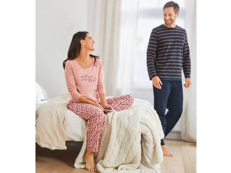 Pełny ekran: LIVERGY® Piżama męska z bawełny, 1 komplet - zdjęcie 9