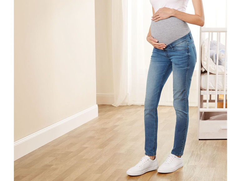 Pełny ekran: esmara® Jeansy ciążowe damskie, 1 para - zdjęcie 7