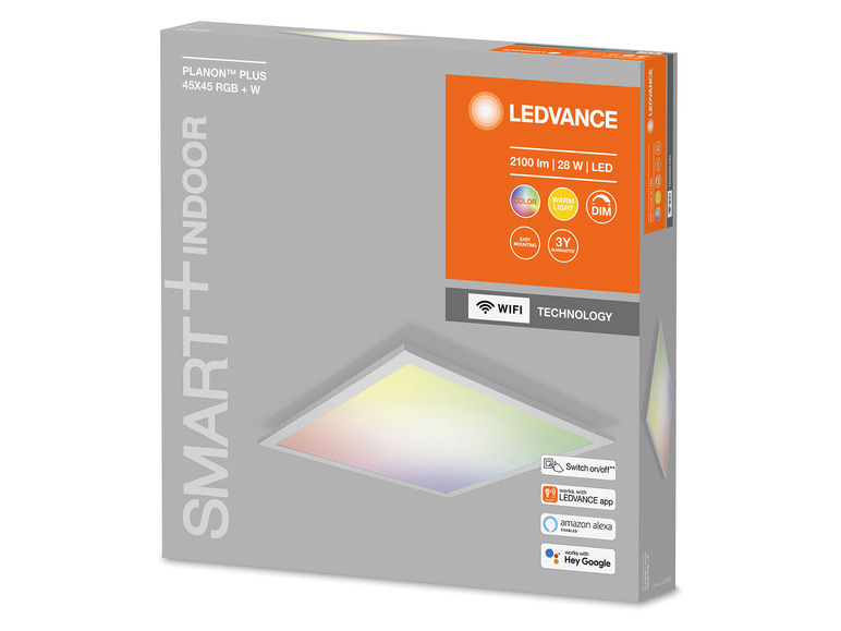 Pełny ekran: Ledvance Panel LED Smart RGB z Wi-Fi, 45 x 45 cm - zdjęcie 4