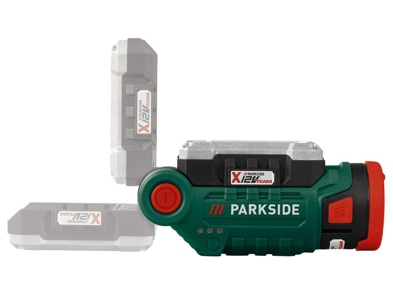 Pełny ekran: PARKSIDE® Akumulatorowa lampa robocza LED PLLA 12 C3 12V (z akumulatorem i ładowarką) - zdjęcie 5