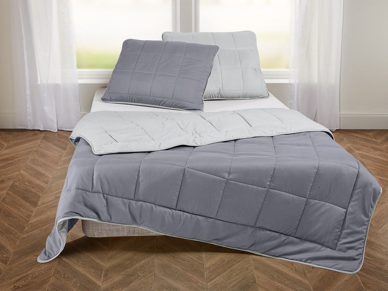 Pełny ekran: meradiso Komplet do spania: kołdra 220 x 200 cm + 2x poduszki 70 x 80 cm - zdjęcie 17