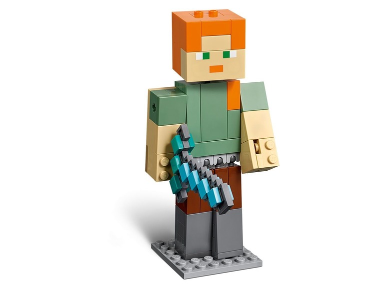 Pełny ekran: Lego Minecraft 21149 BigFig - Alex z kurczakiem - zdjęcie 4