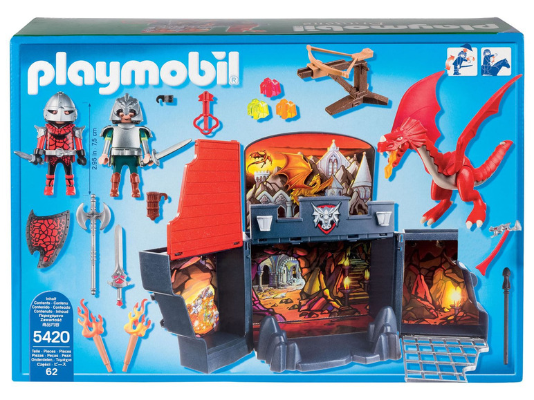 Pełny ekran: Playmobil Zestaw do zabawy - smoczy Loch - zdjęcie 2