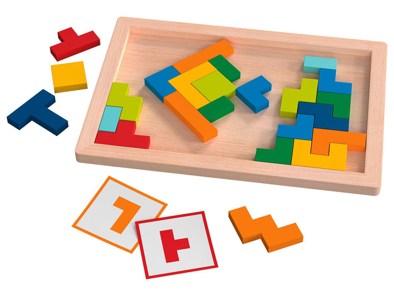 Pełny ekran: Playtive Drewniane puzzle lub łamigłówka dla dzieci, 1 sztuka - zdjęcie 15