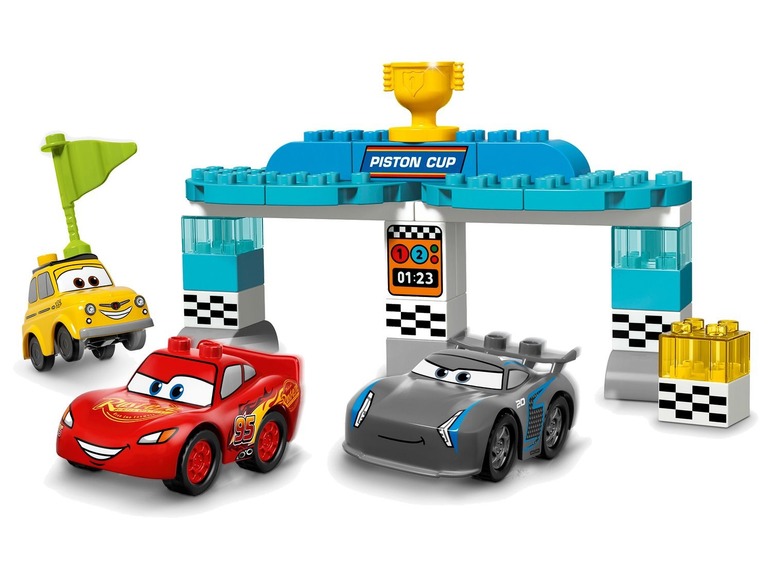 Pełny ekran: LEGO® DUPLO® 10857 Wyścig o Złoty Tłok - zdjęcie 3
