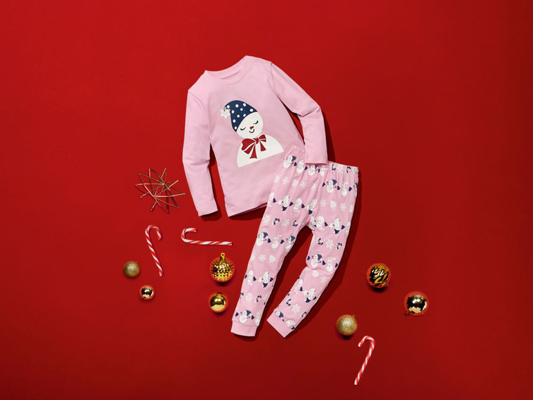 Pełny ekran: lupilu® Piżama świąteczna dziewczęca - zdjęcie 7