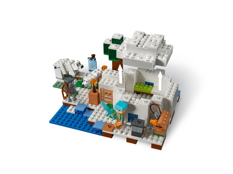 Pełny ekran: Lego Minecraft Igloo niedźwiedzia polarnego - zdjęcie 5