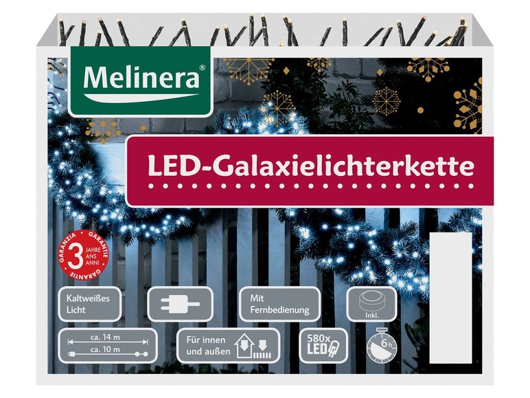 Pełny ekran: Melinera Girlanda świetlna 580 diod LED - zdjęcie 4