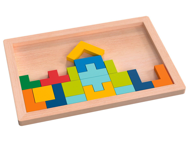 Pełny ekran: Playtive Drewniane puzzle lub łamigłówka dla dzieci, 1 sztuka - zdjęcie 18