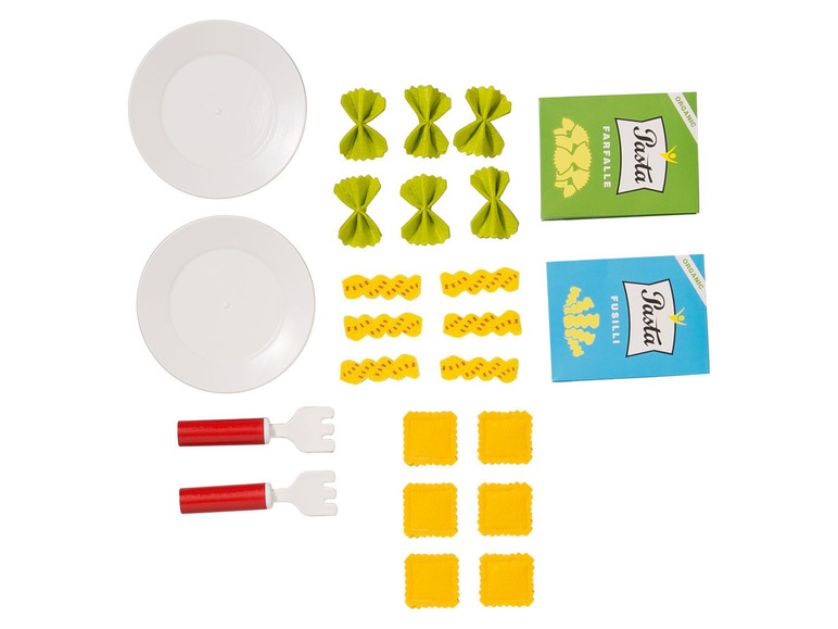 Pełny ekran: Playtive Zabawkowy zestaw jedzenia - makaron, 27 elementów - zdjęcie 6
