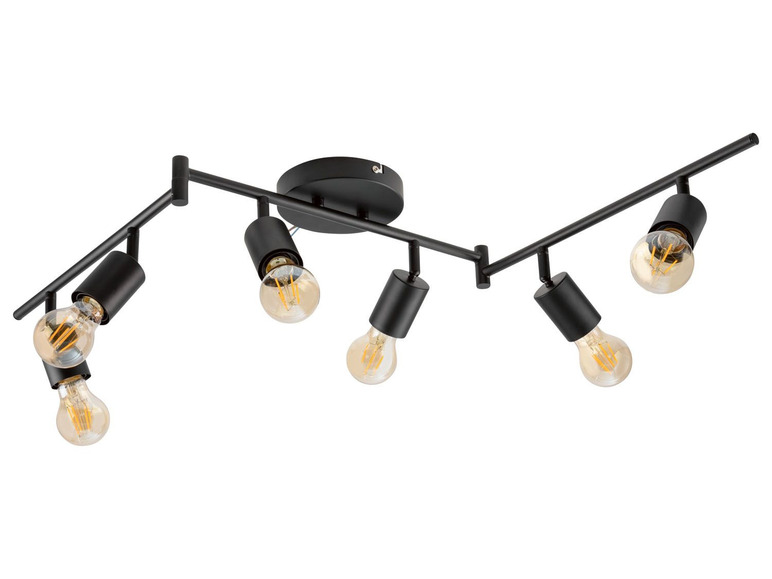 Pełny ekran: LIVARNO LUX Lampa sufitowa z 6 diodami filamentowymi LED, 1 sztuka - zdjęcie 12