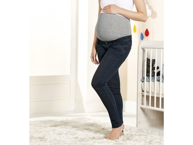 Pełny ekran: esmara® Jeansy damskie ciążowe - zdjęcie 5