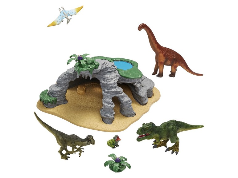 Pełny ekran: Playtive JUNIOR Jaskinia dinozaurów lub pick-up z przyczepą na konia - zdjęcie 2