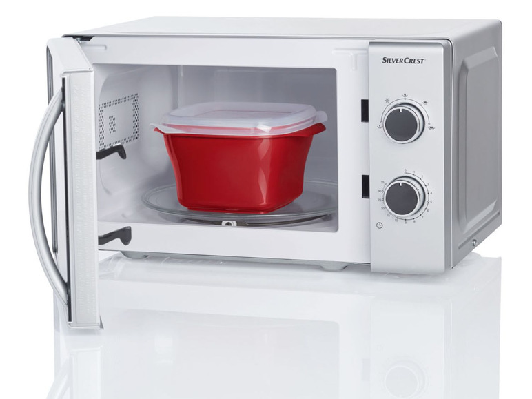 Pełny ekran: ERNESTO® Pojemnik do gotowania na parze do kuchenki mikrofalowej, 1 sztuka - zdjęcie 6