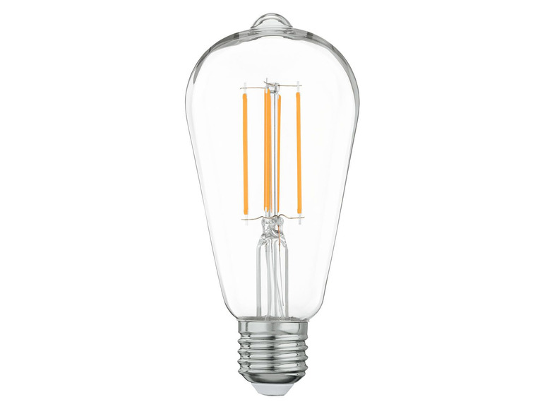 Pełny ekran: LIVARNO LUX Żarówka filamentowa LED E27, 3 sztuki, 1 zestaw - zdjęcie 7
