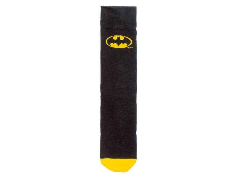 Pełny ekran: LIVERGY® Skarpetki męskie z kolekcji Batman, 3 pary - zdjęcie 9