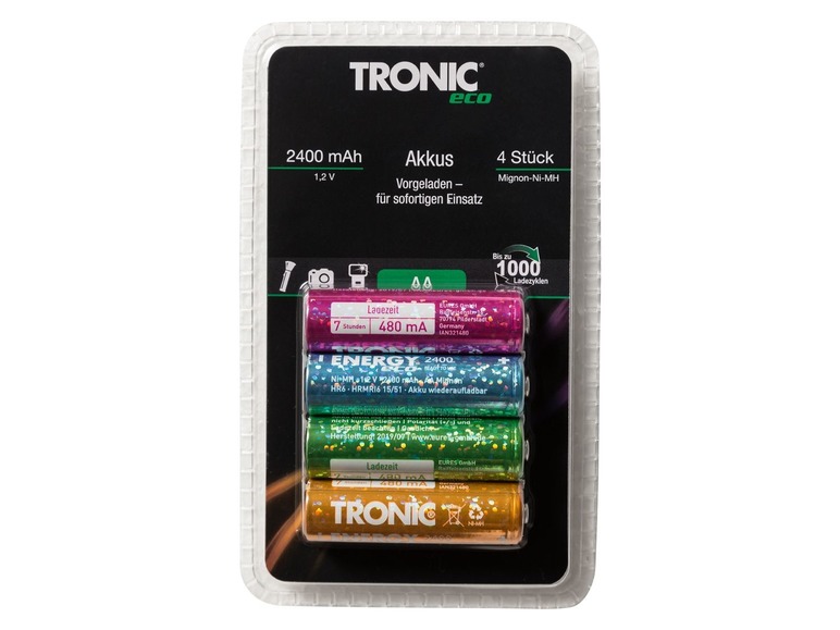 Pełny ekran: TRONIC® Zestaw 4 akumulatorków 1,2 V - zdjęcie 3