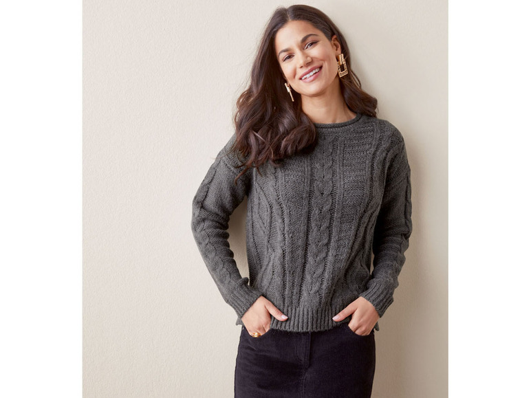 Pełny ekran: ESMARA® Sweter damski z wełną - zdjęcie 5