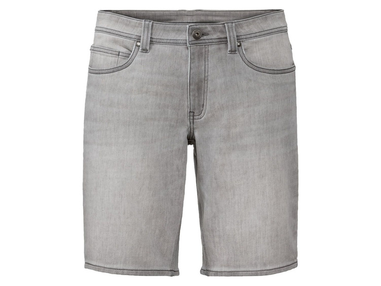 Pełny ekran: LIVERGY® Bermudy jeansowe męskie z bawełną, 1 para - zdjęcie 10