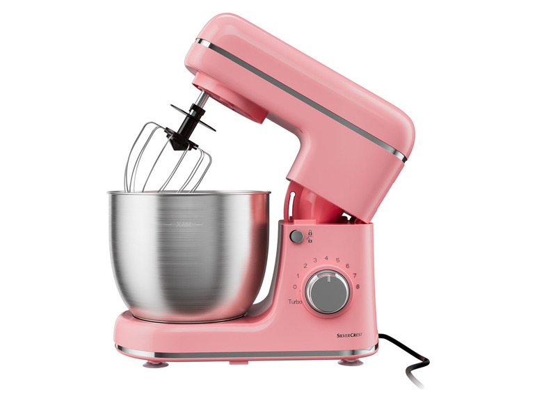 Pełny ekran: SILVERCREST Robot kuchenny różowy SKM 600 B2, 600 W - zdjęcie 3
