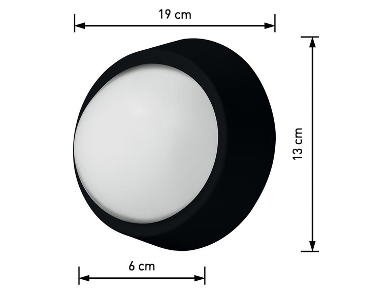 Pełny ekran: LIVARNO® Lampa ścienna LED, 1 sztuka - zdjęcie 21