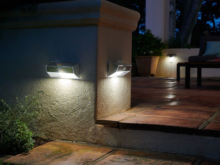 Pełny ekran: LIVARNO LUX Lampa solarna, ścienna LED, 4 x 0,5 W - zdjęcie 4