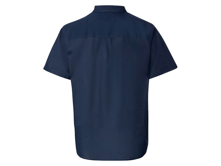 Pełny ekran: LIVERGY® Koszula męska z krótkim rękawem z lnem XXL, 1 sztuka - zdjęcie 15