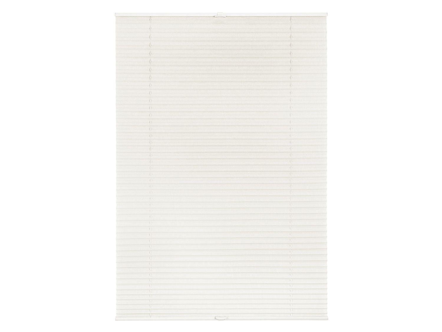 Lichtblick Roleta plisowana Klemmfix, bez wiercenia, od 45 x 130 cm (Biały, 60x130 cm)